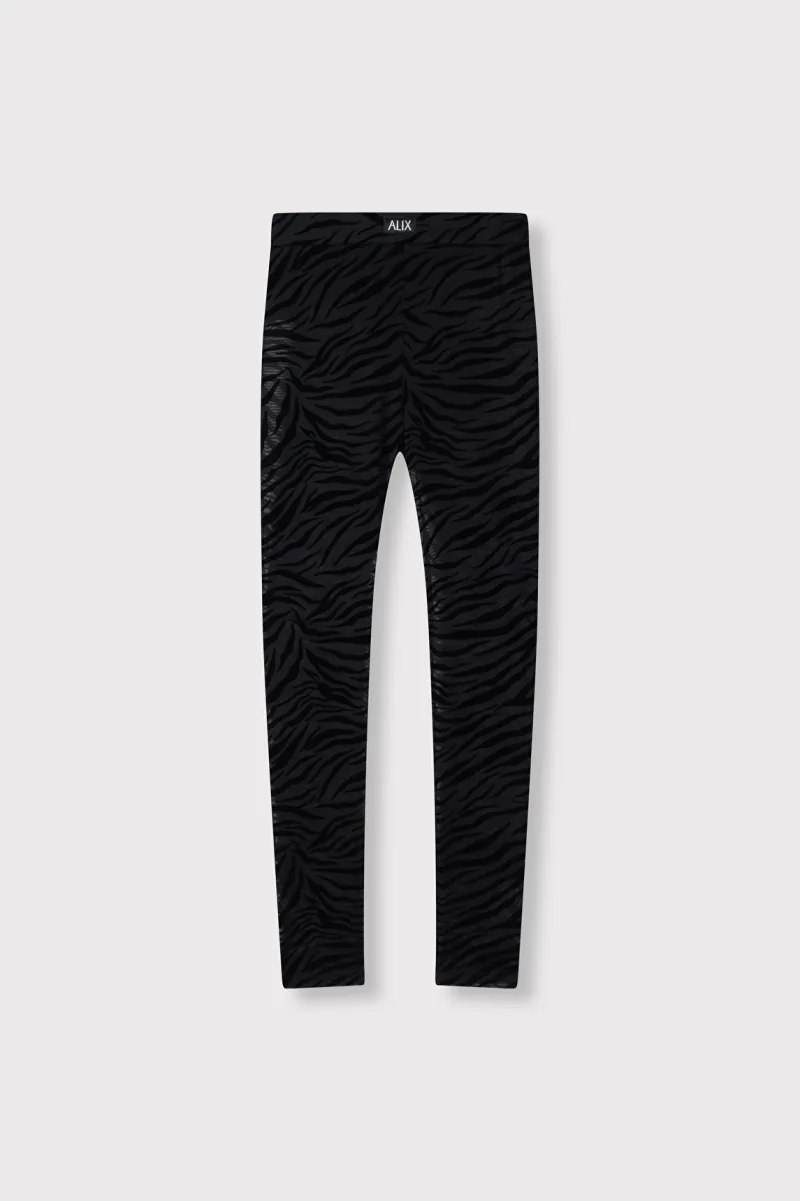 Alix Mesh Legging van ALIX The Label, kleur Zebra