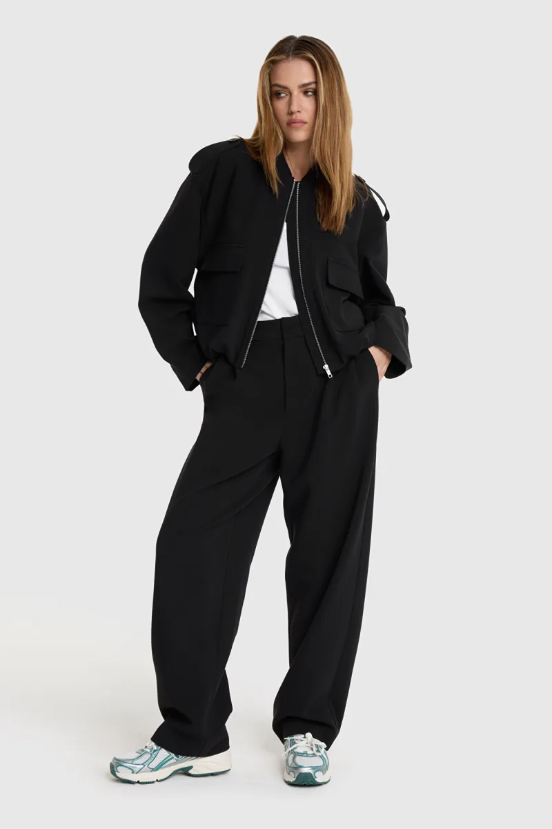 Baggy Pantalon van ALIX The Label, kleur Black