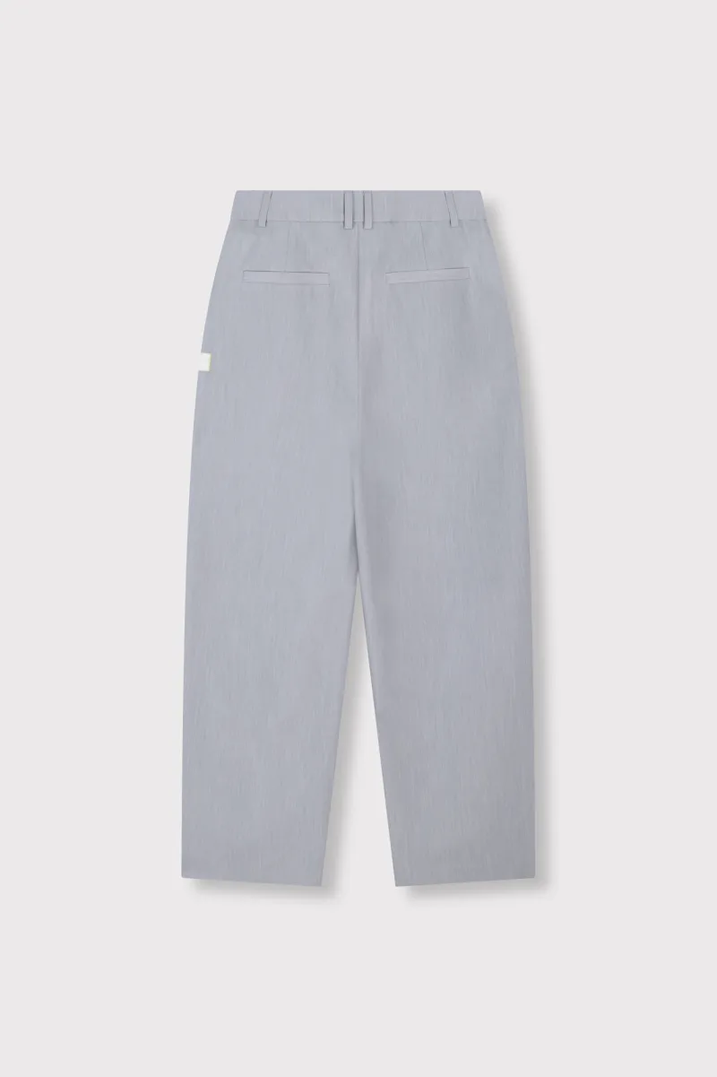Clean Mix Pants van ALIX The Label, kleur Soft Grey Melange