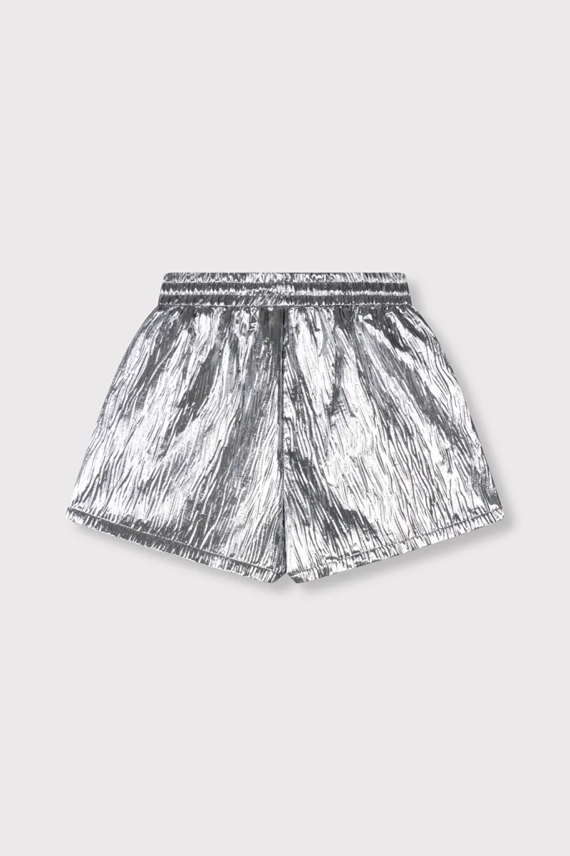 Crinkle Shorts van ALIX The Label, kleur Silver