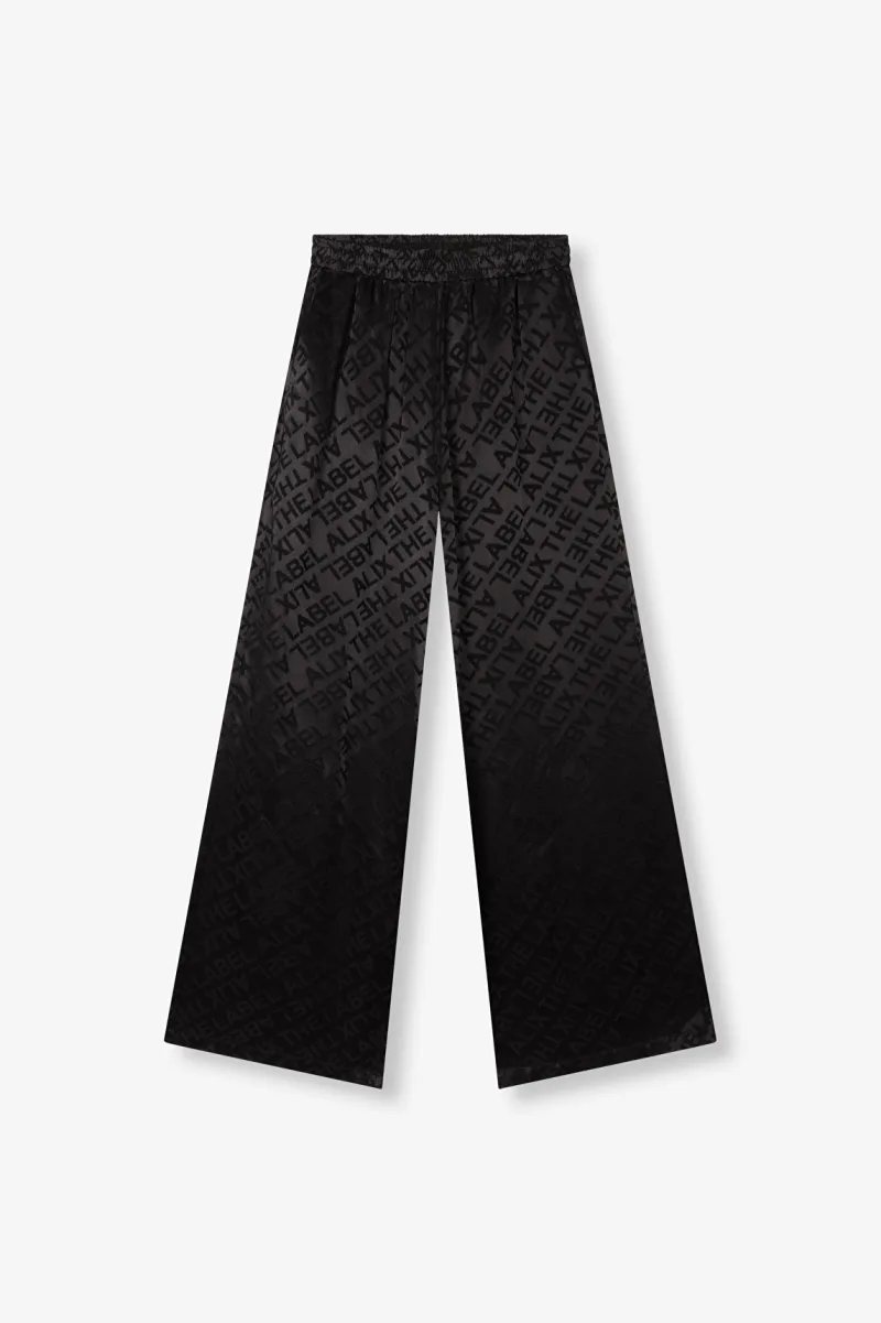 Jacquard Pants van ALIX The Label, kleur Black