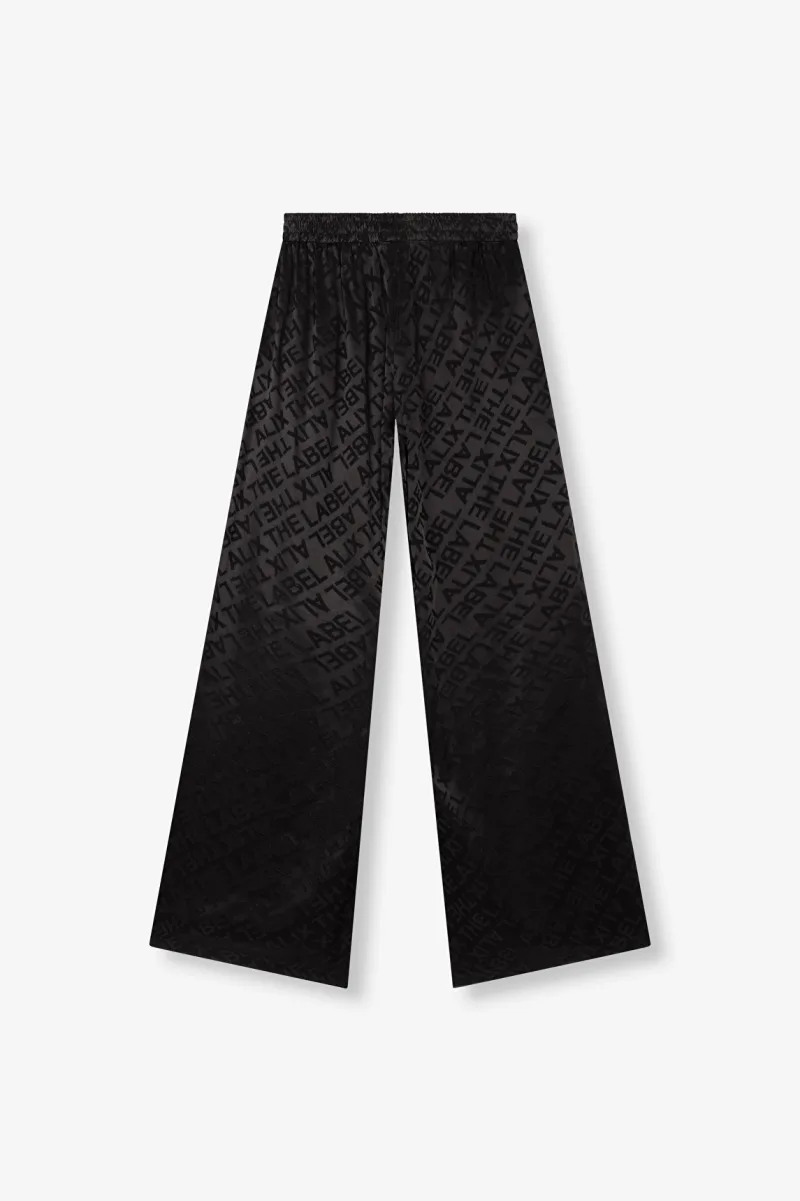 Jacquard Pants van ALIX The Label, kleur Black