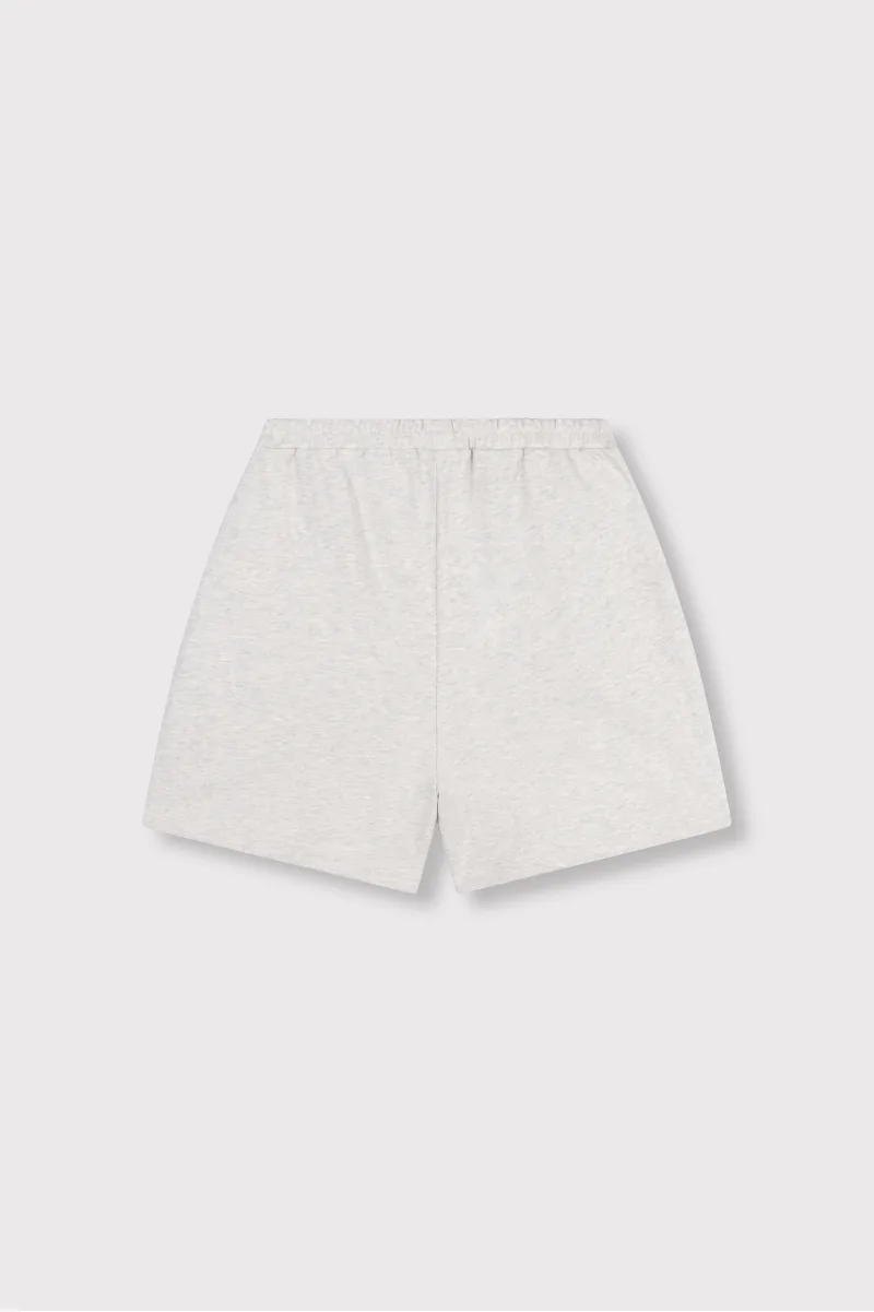 Ladies Knitted Bermuda Sweat Short van ALIX The Label, kleur Light Grey