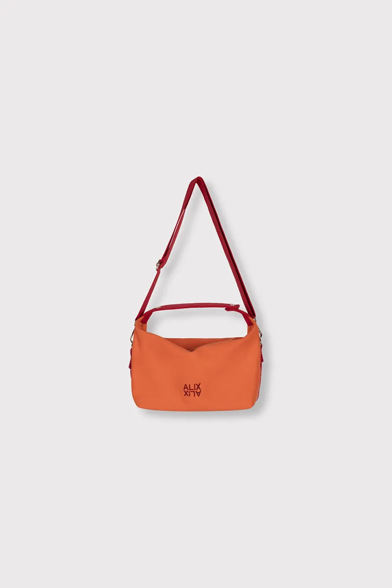 Ladies Woven Clean Small Bag van ALIX The Label, kleur Soft Orange
