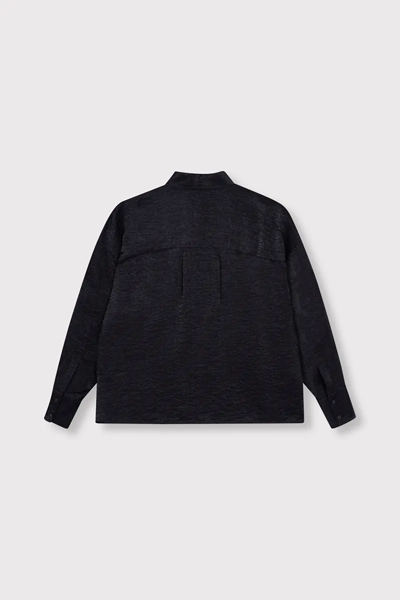 Oversized Sparkle Blouse van ALIX The Label, kleur Black