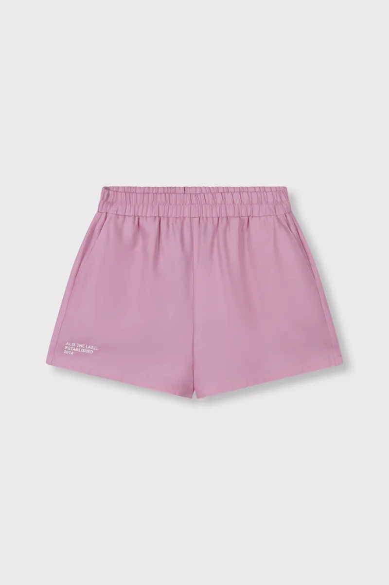 Rich Shorts van ALIX The Label, kleur Soft Pink