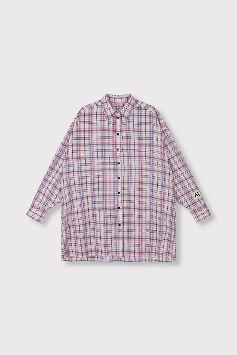 Woven Check Dress van ALIX The Label, kleur Multi Colour