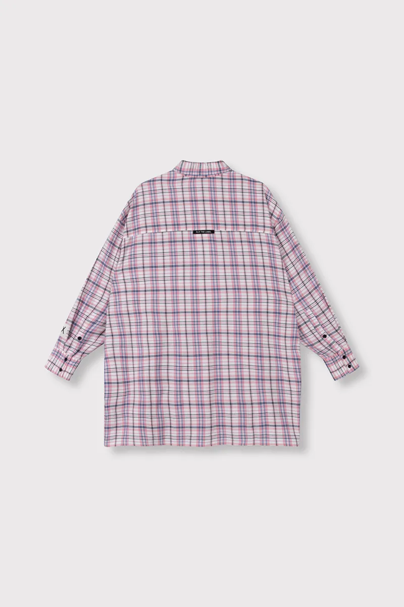 Woven Check Dress van ALIX The Label, kleur Multi Colour