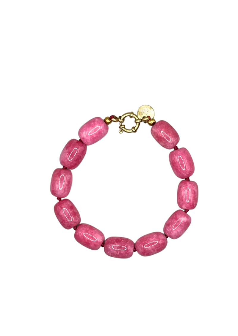 William Pink Bracelet van Bonnie, kleur Pink