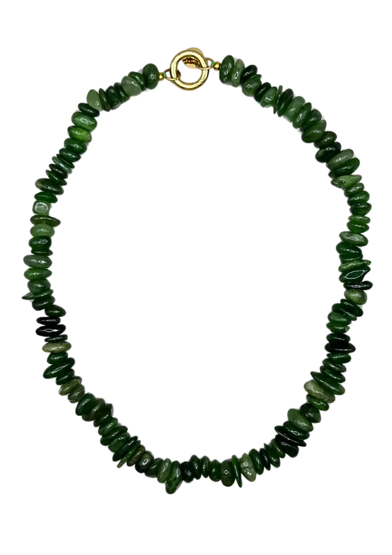 Yuyu Green Necklace van Bonnie, kleur Army Green