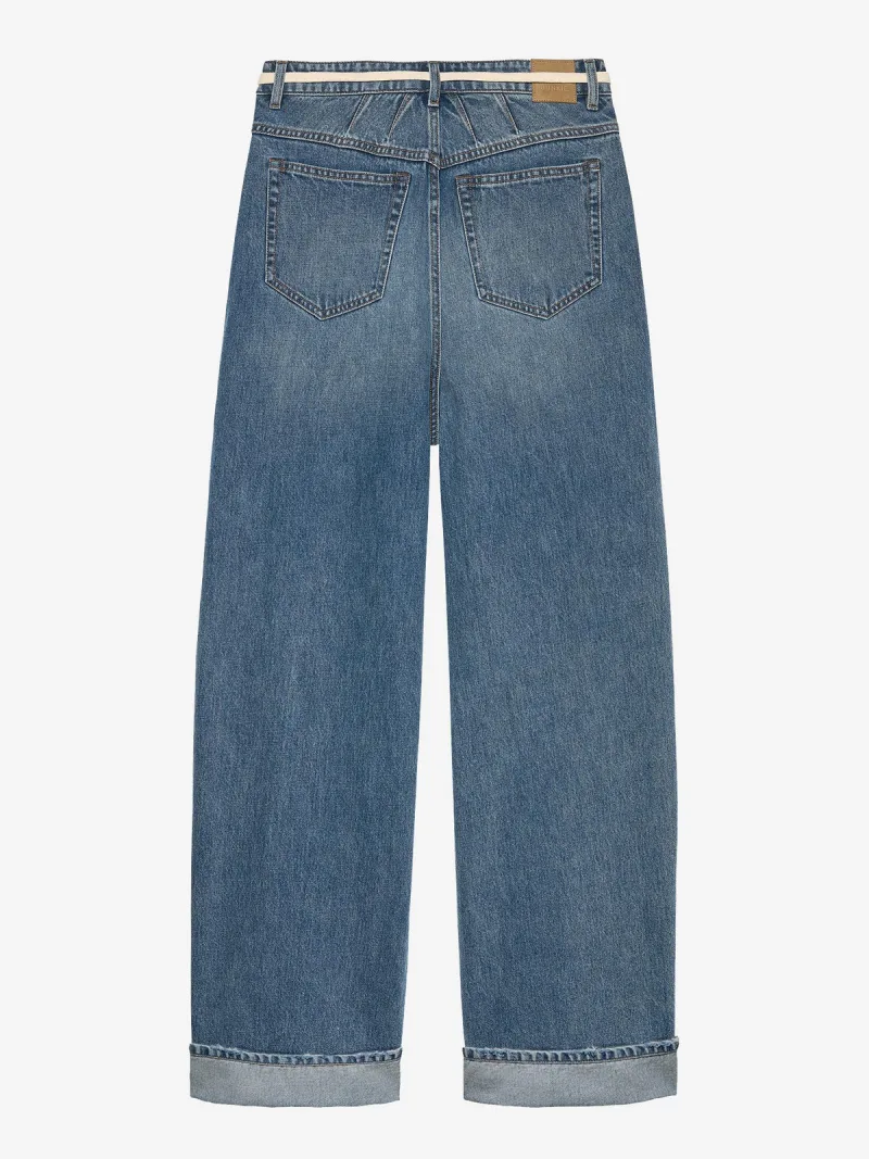 Baggy Fit Jeans van Catwalk Junkie, kleur Medium Blue