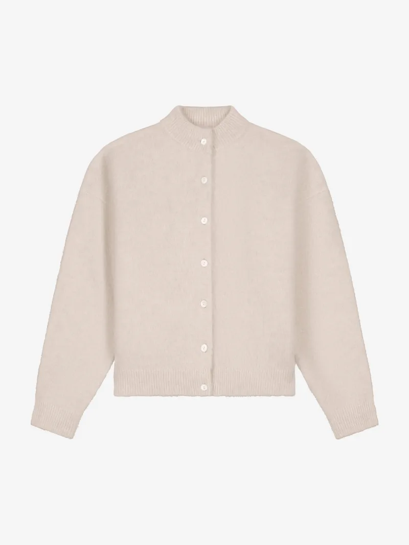 Brushed Cardigan van Catwalk Junkie, kleur Off White