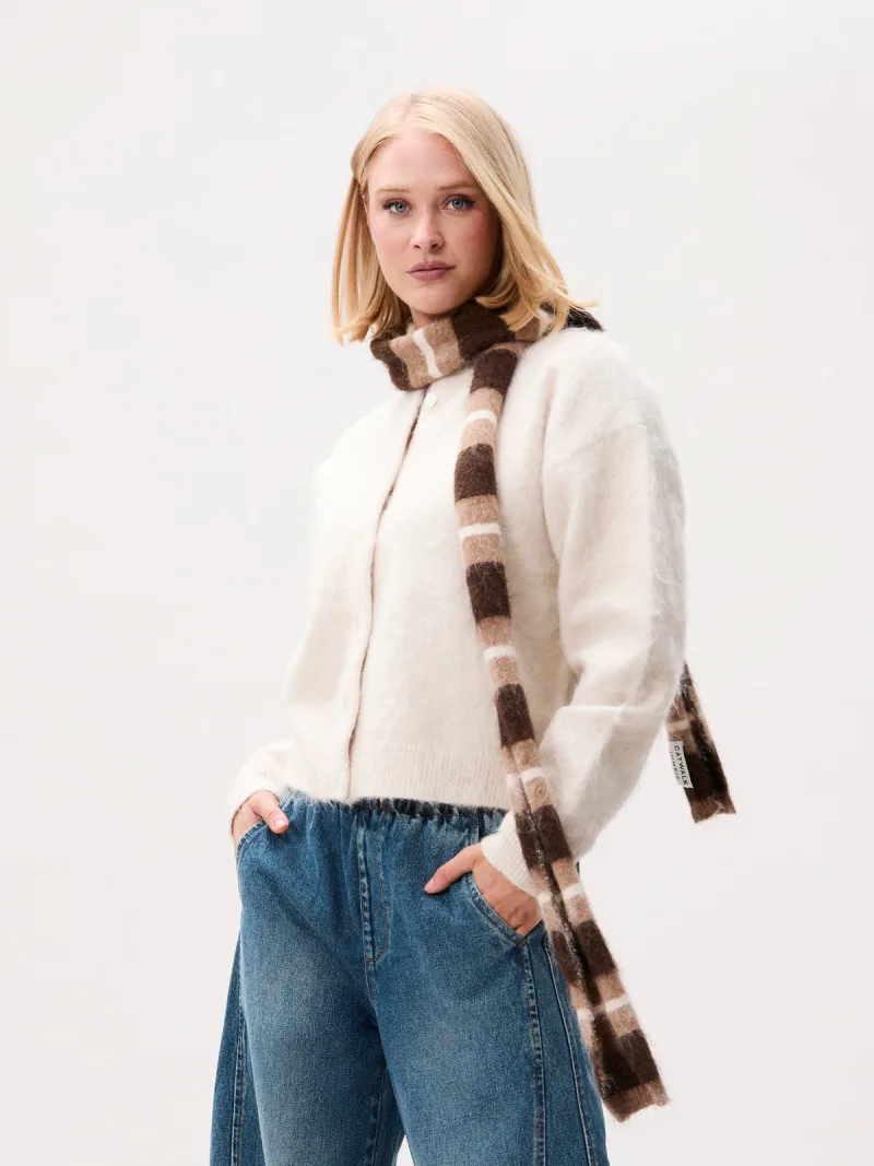 Brushed Cardigan van Catwalk Junkie, kleur Off White