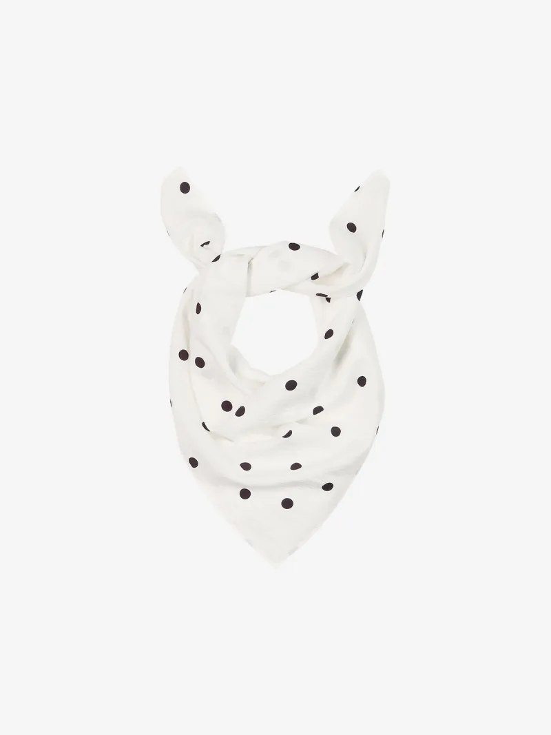 Dotted Scarf van Catwalk Junkie, kleur Off White