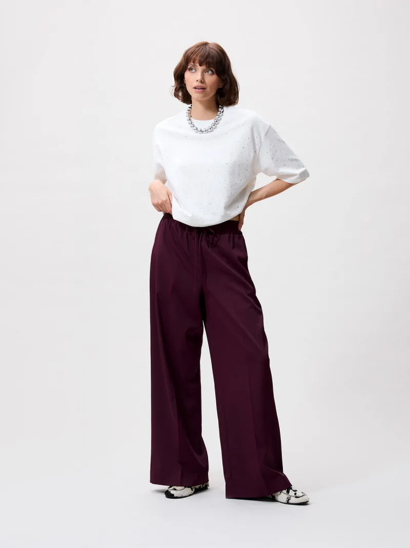 Jogger Trousers van Catwalk Junkie, kleur Winetasting