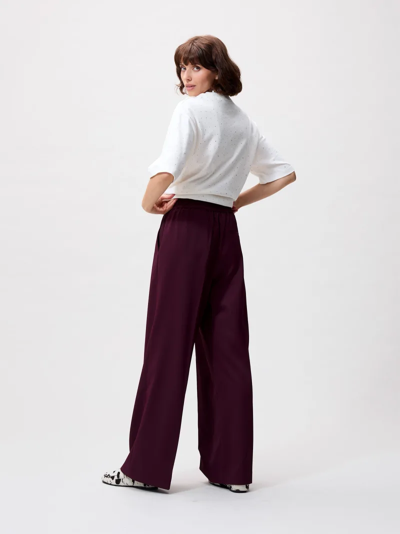 Jogger Trousers van Catwalk Junkie, kleur Winetasting