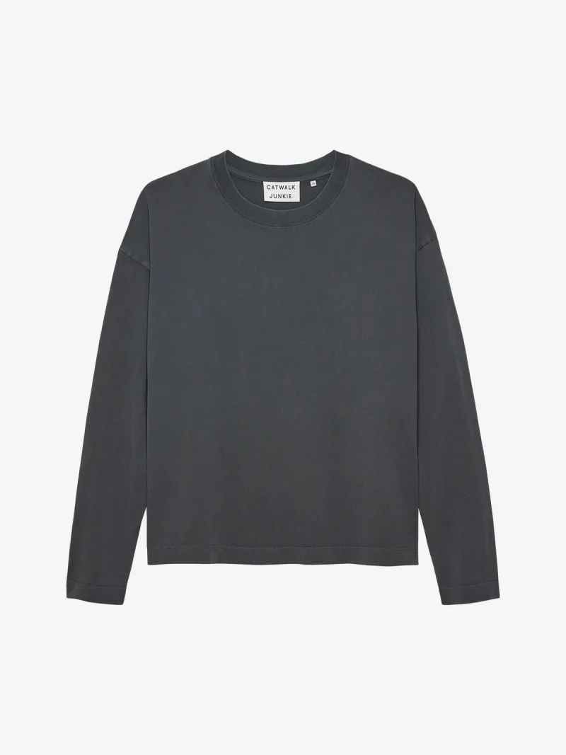 Long Sleeve van Catwalk Junkie, kleur Carbon