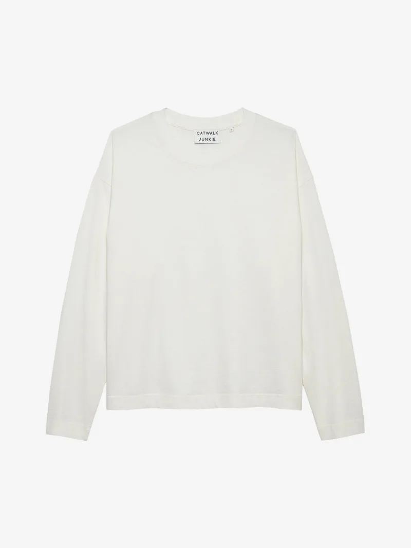 Long Sleeve van Catwalk Junkie, kleur Off White