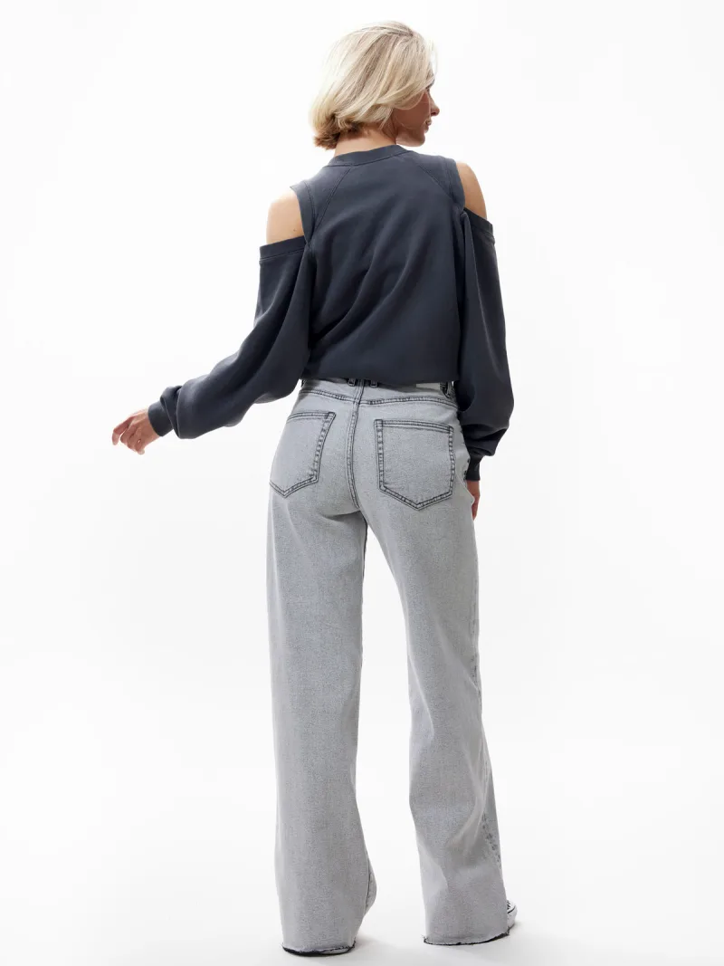 Loose Fit Jeans van Catwalk Junkie, kleur Light Grey
