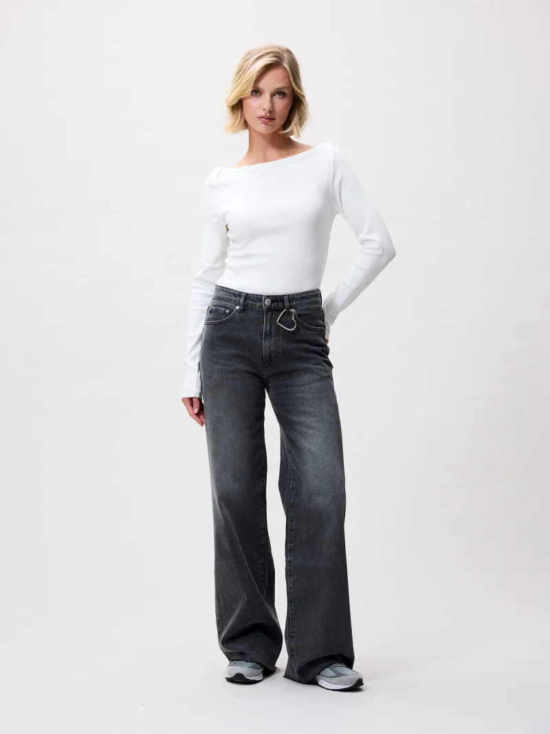 Loose Fit Jeans van Catwalk Junkie, kleur Dark Grey