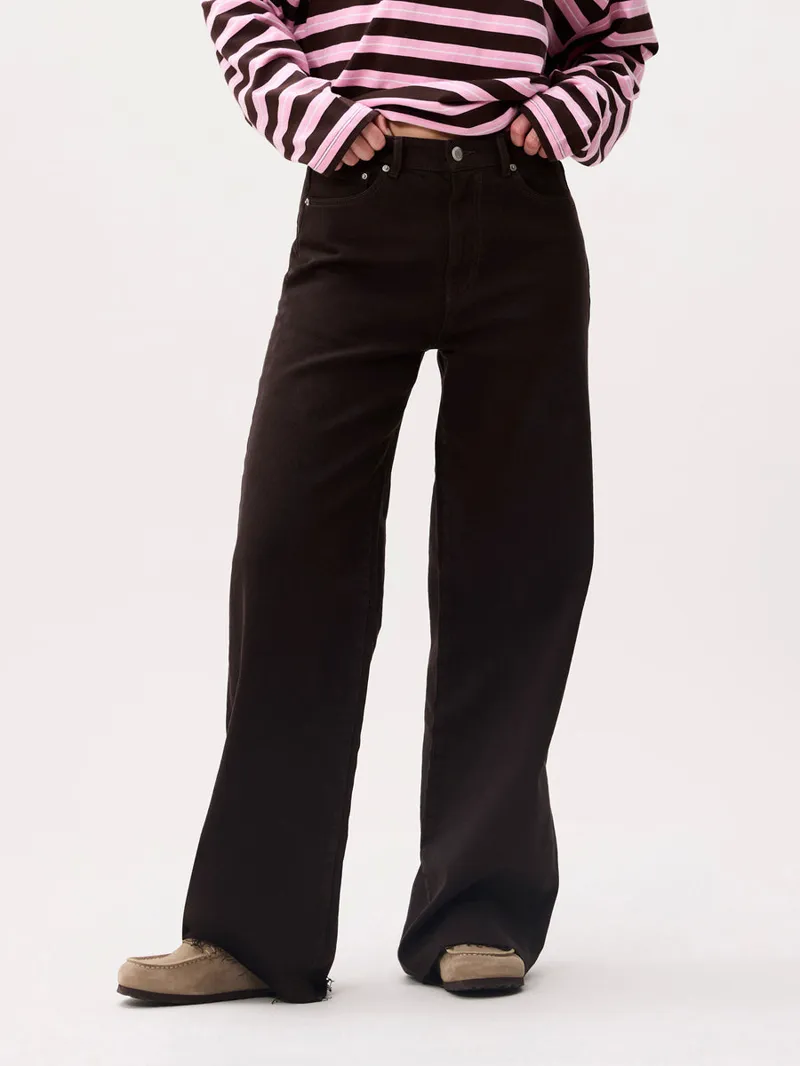 Loose Fit Jeans van Catwalk Junkie, kleur Dark Cacao