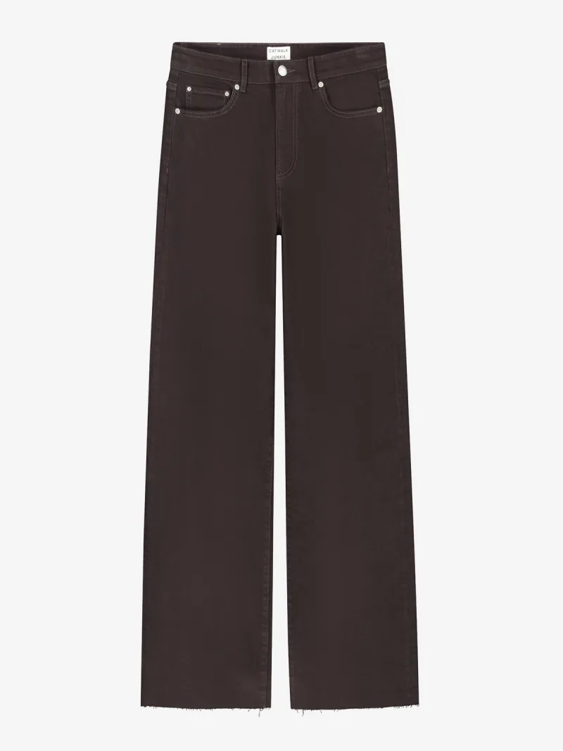 Loose Fit Jeans van Catwalk Junkie, kleur Dark Cacao