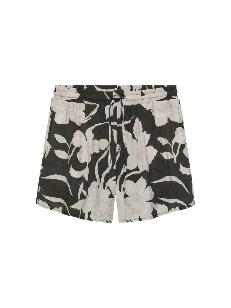 Pull On Hibiscus Short2502023804 van Catwalk Junkie, kleur Black