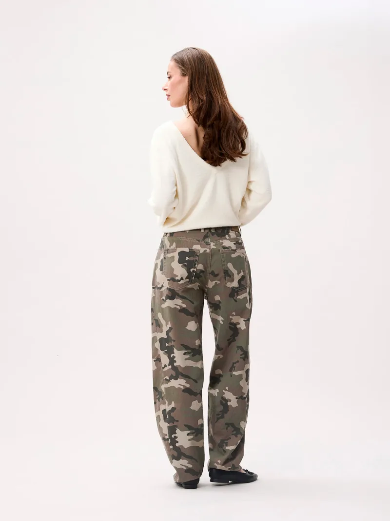 Super Barrel Fit Camo Jeans van Catwalk Junkie, kleur Mountain View