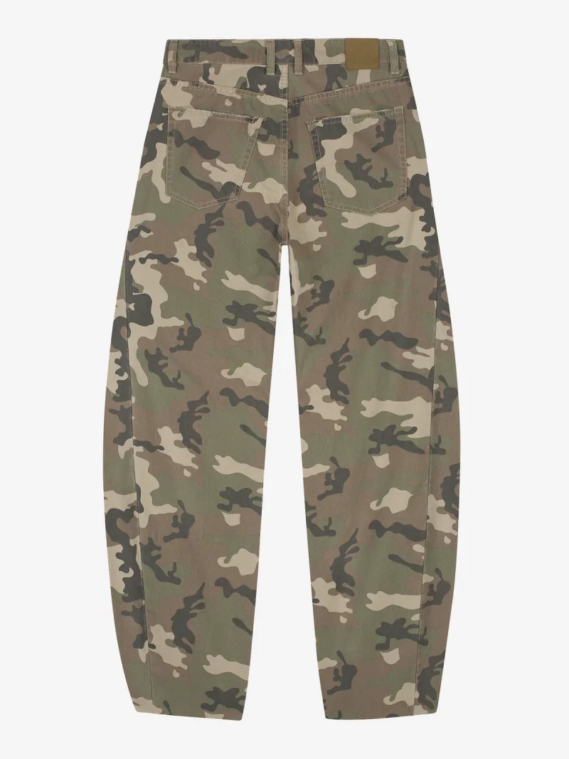 Super Barrel Fit Camo Jeans van Catwalk Junkie, kleur Mountain View