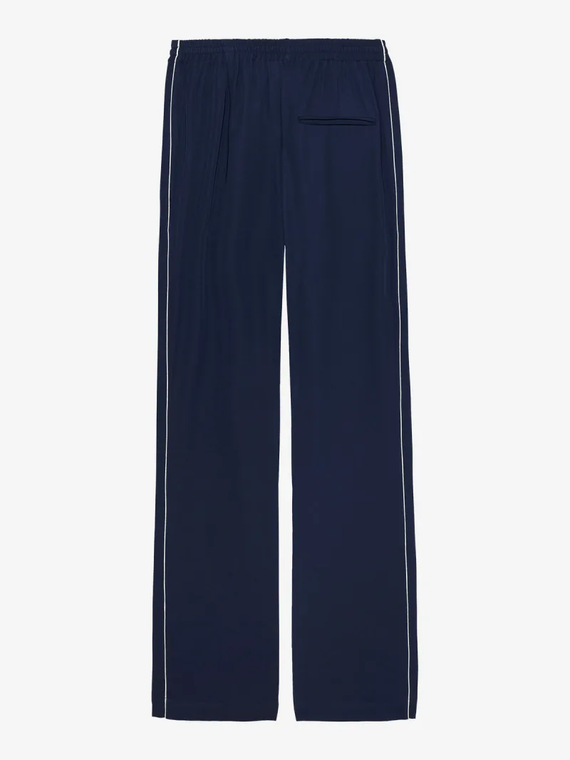 Tracksuit Trousers With Piping van Catwalk Junkie, kleur Navy Blazer