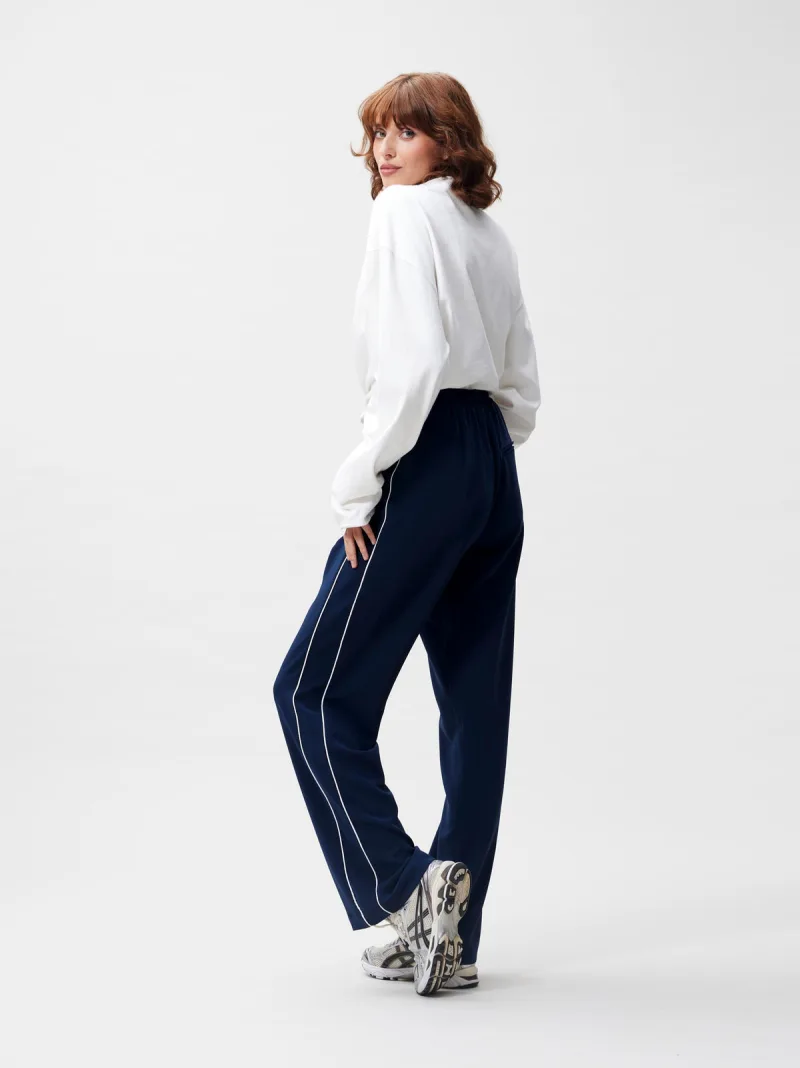 Tracksuit Trousers With Piping van Catwalk Junkie, kleur Navy Blazer