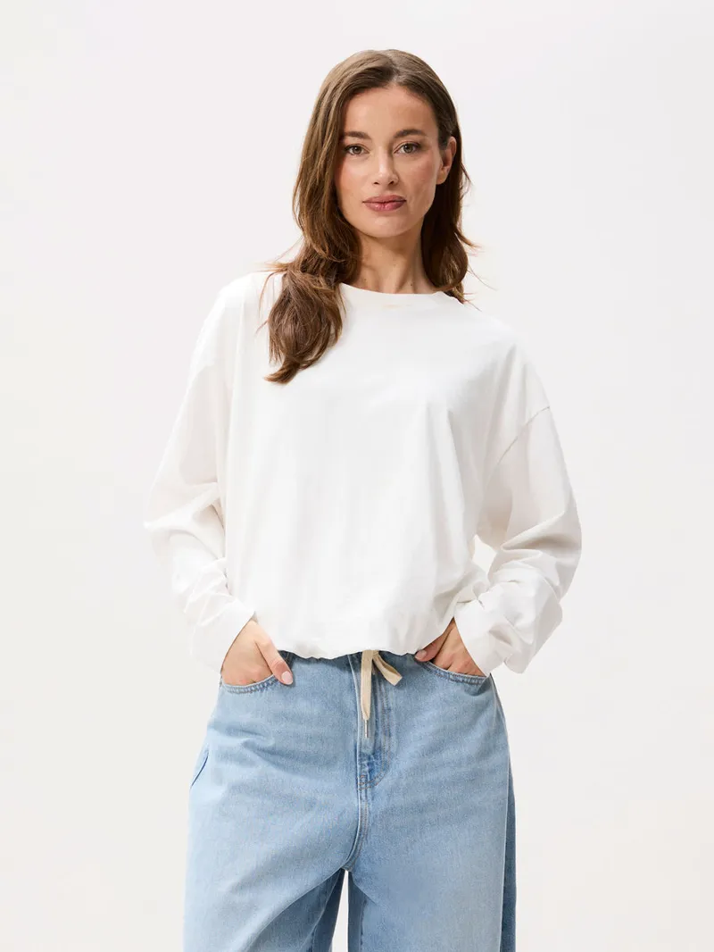 Tuck In Longsleeve van Catwalk Junkie, kleur Off White