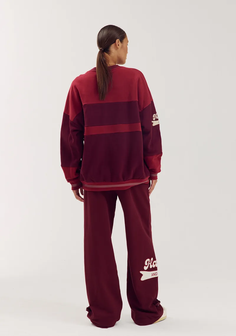 Ace-Sweater van Harper & Yve, kleur Red Ruby Red