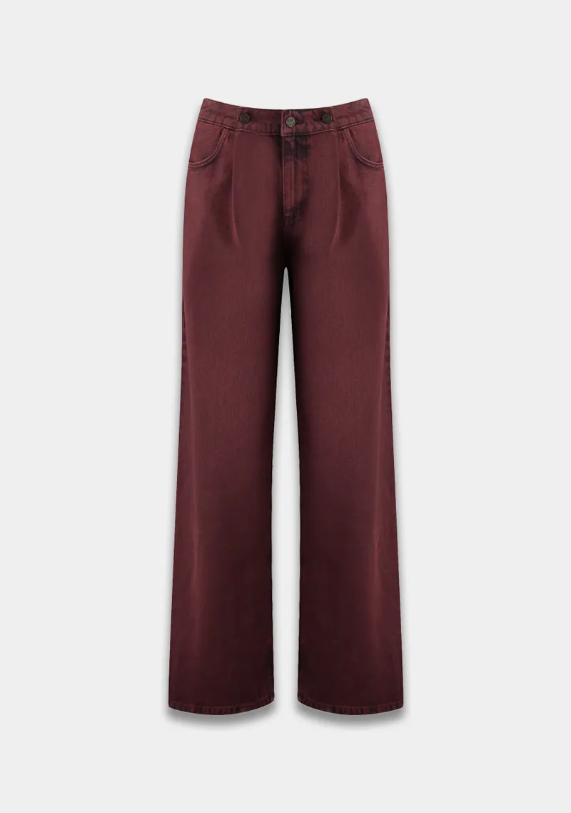 Billy Pants van Harper & Yve, kleur Wine Berry