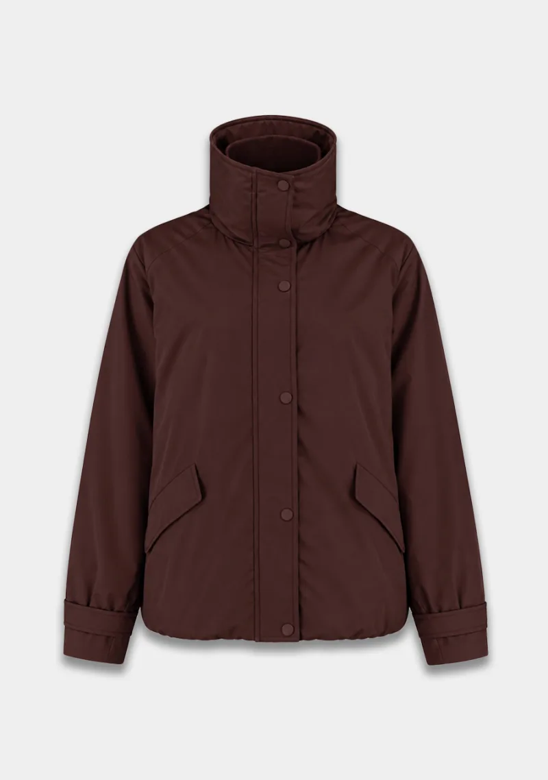 Winterjas Blaze van Harper & Yve, kleur Coffee Bean