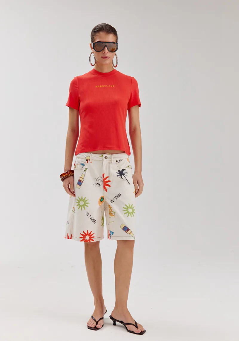 Fayra-Short van Harper & Yve, kleur Juan Carlos