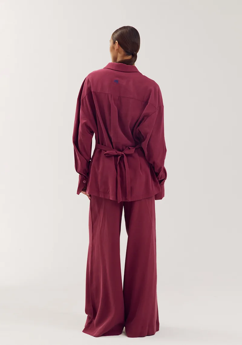 Helena-Blouse van Harper & Yve, kleur Rumba Red