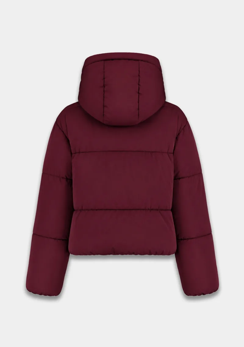 Winterjas Ibby van Harper & Yve, kleur Tipsy Red