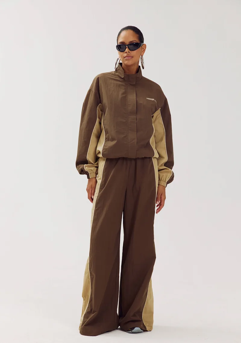 Jackson-Jacket van Harper & Yve, kleur Muddy Taupe