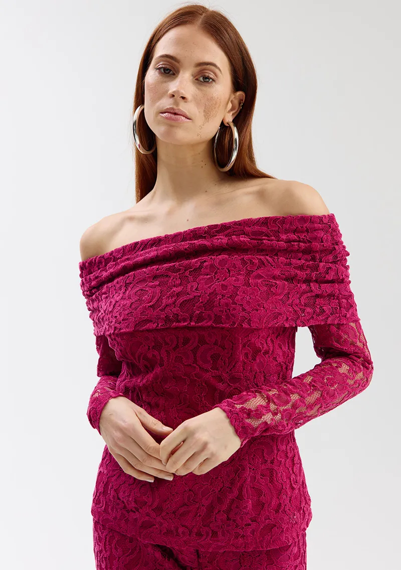 Top Jenthe van Harper & Yve, kleur Sangria
