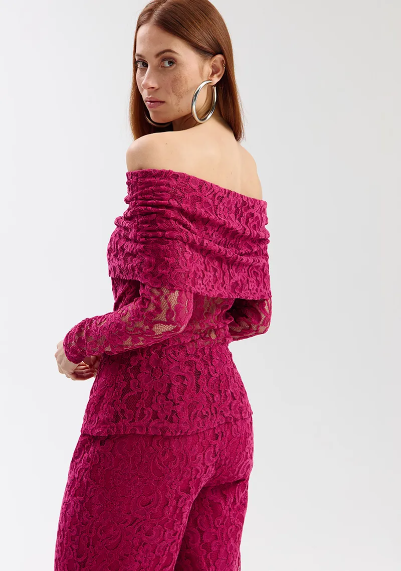 Top Jenthe van Harper & Yve, kleur Sangria