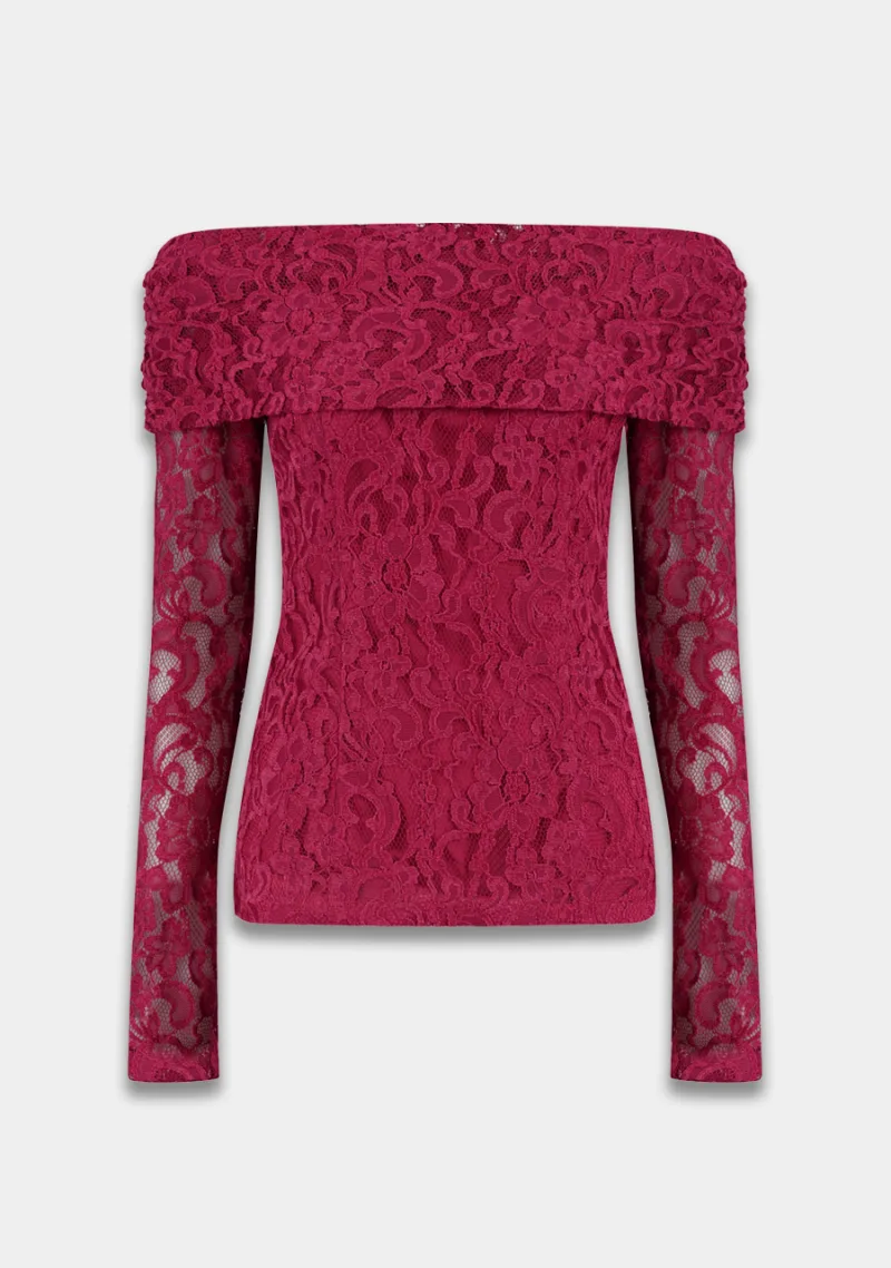 Top Jenthe van Harper & Yve, kleur Sangria