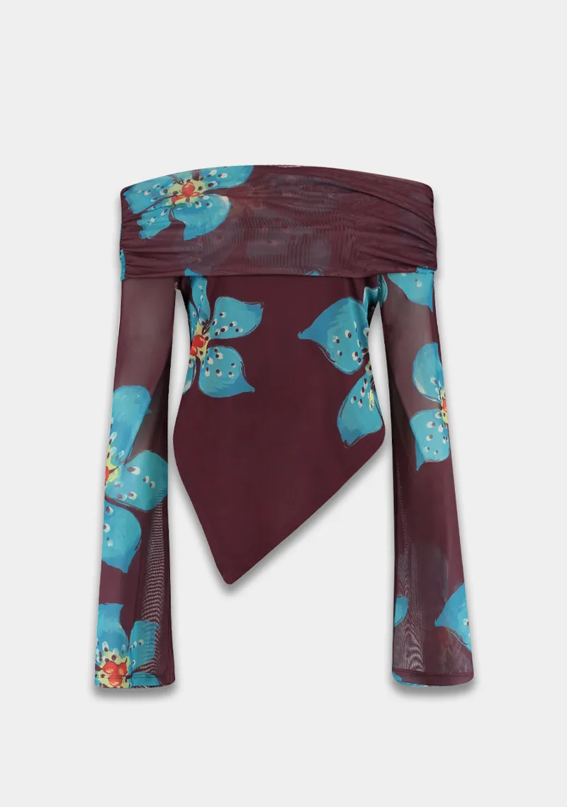 Top Jesse van Harper & Yve, kleur Tropical Flower