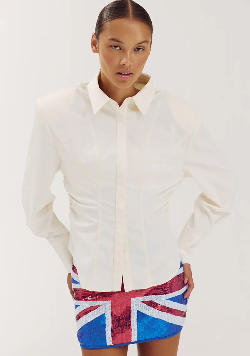 Blouse Keesje van Harper & Yve, kleur Off White