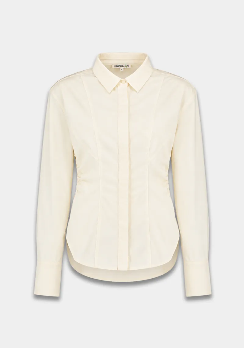 Blouse Keesje van Harper & Yve, kleur Off White