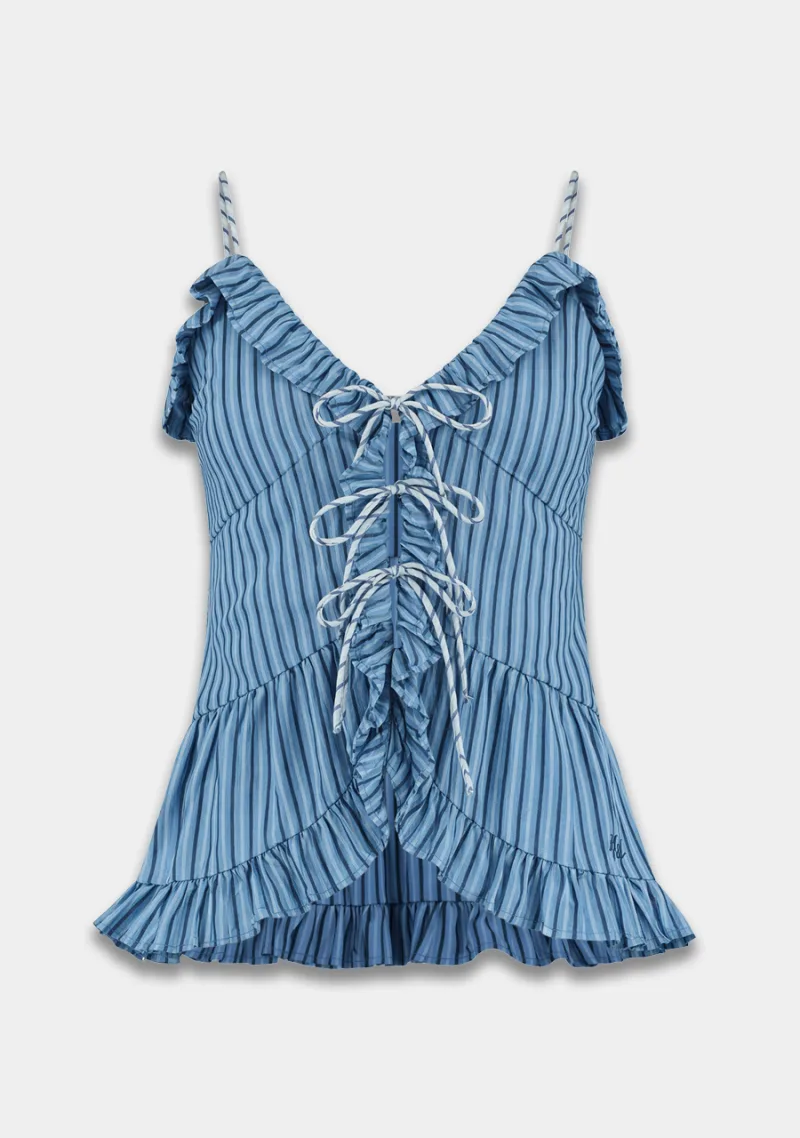 Top Maren van Harper & Yve, kleur Blue Stripe