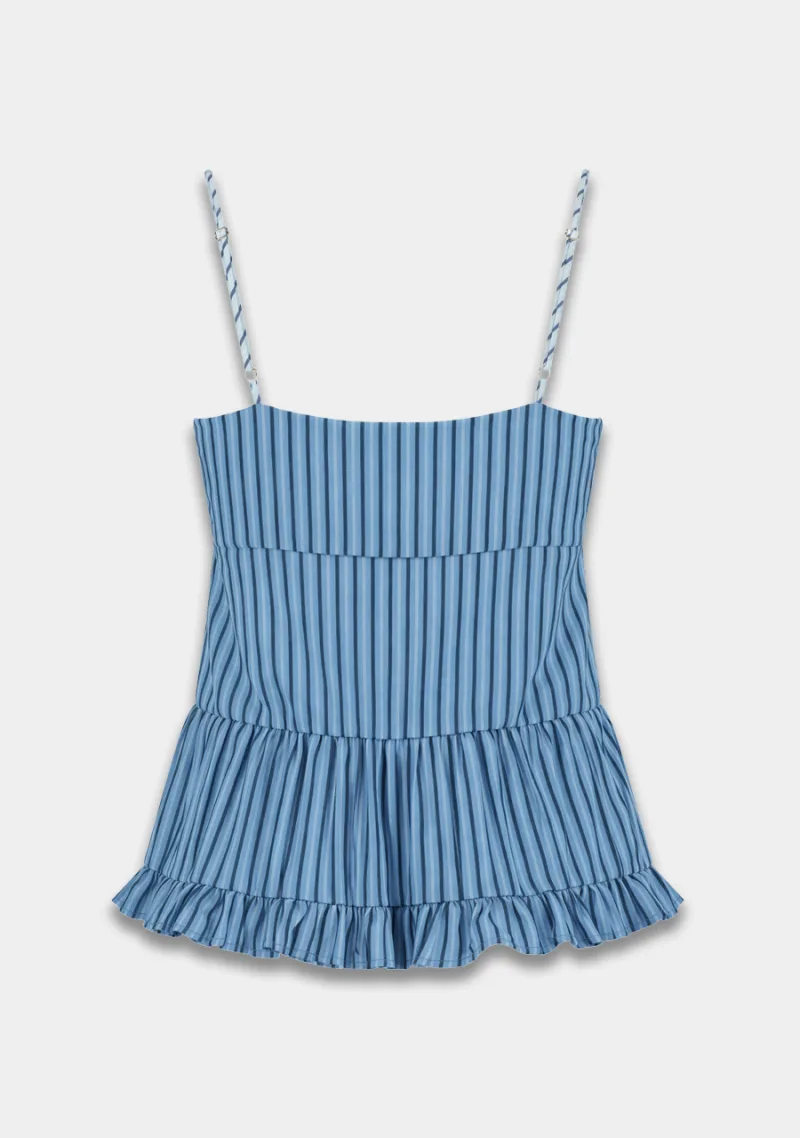 Top Maren van Harper & Yve, kleur Blue Stripe
