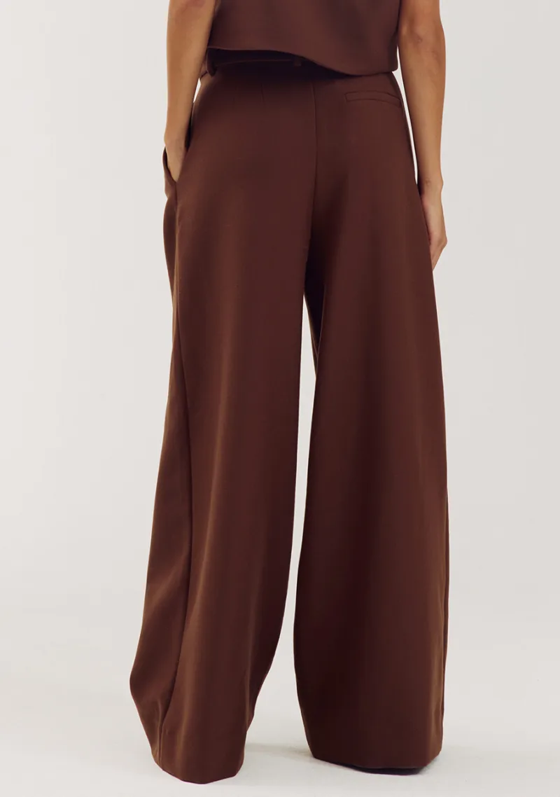 Broek Mason van Harper & Yve, kleur Brown