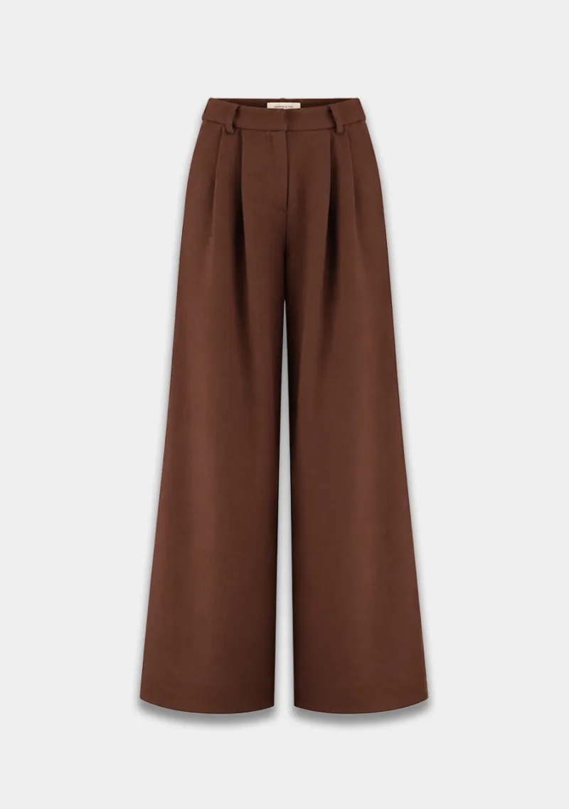Broek Mason van Harper & Yve, kleur Brown