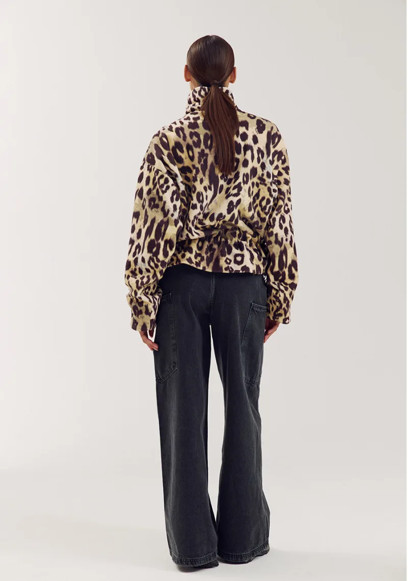 Mina Longsleeve van Harper & Yve, kleur Wild Lexie Leopard